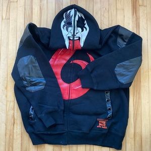 FULL ZIP UP ECKO x KISS HOODIE